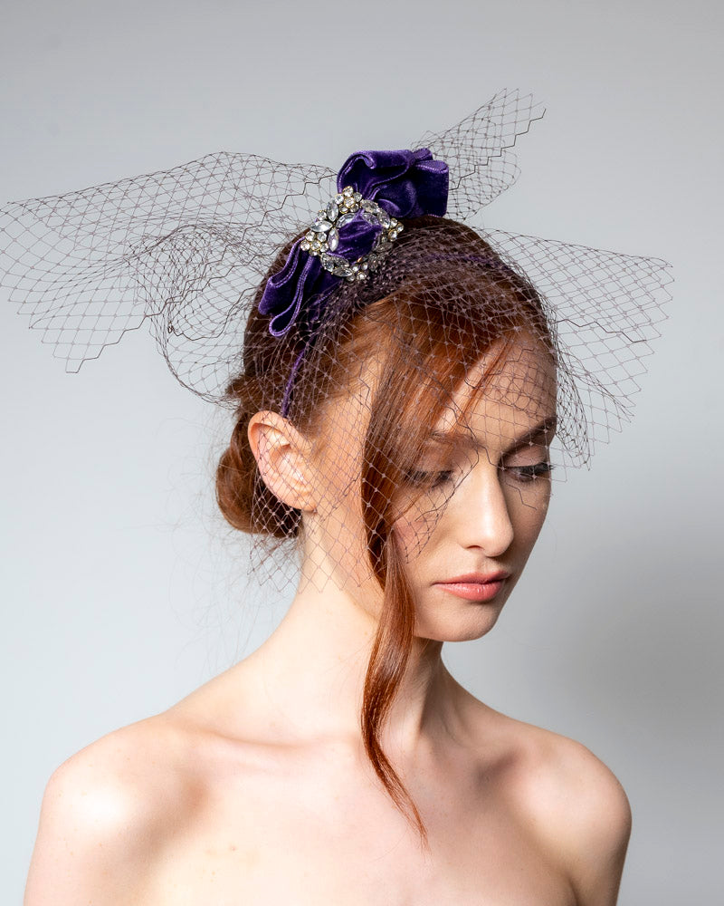 Kate Betts - Hairband Purple