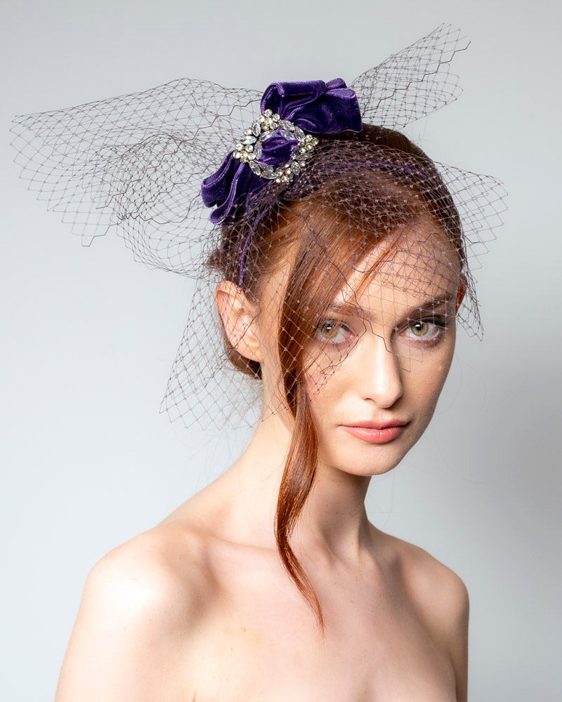 Kate Betts - Hairband Purple