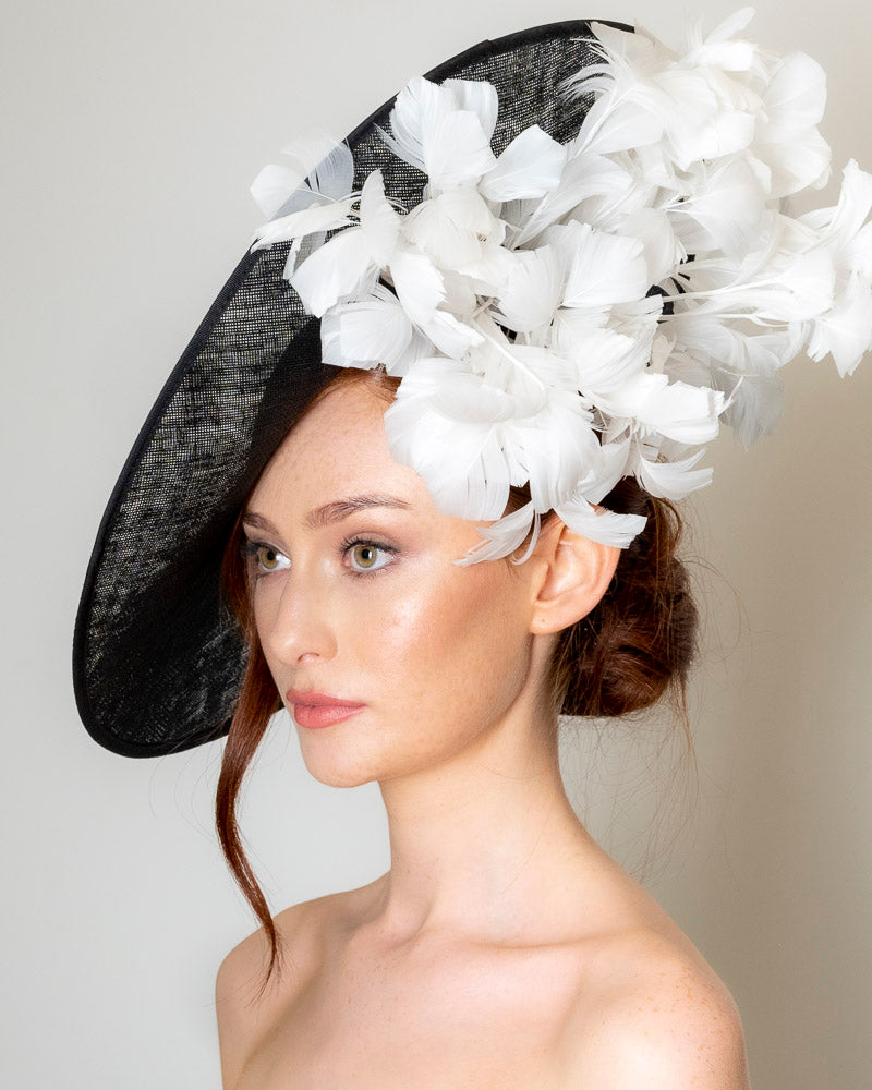 Aoife Harrison - Black Disc, White Flowers