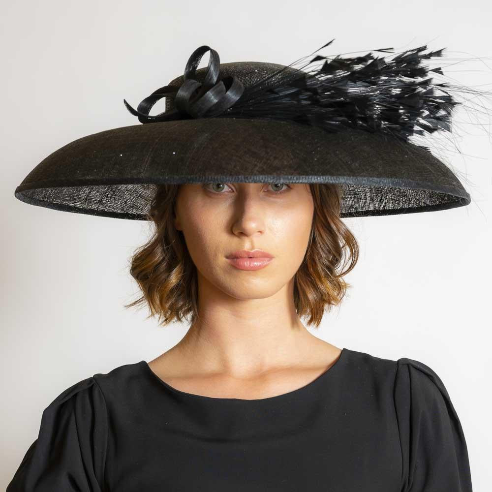 AOIFE KIRWAN BLACK HEADPIECE