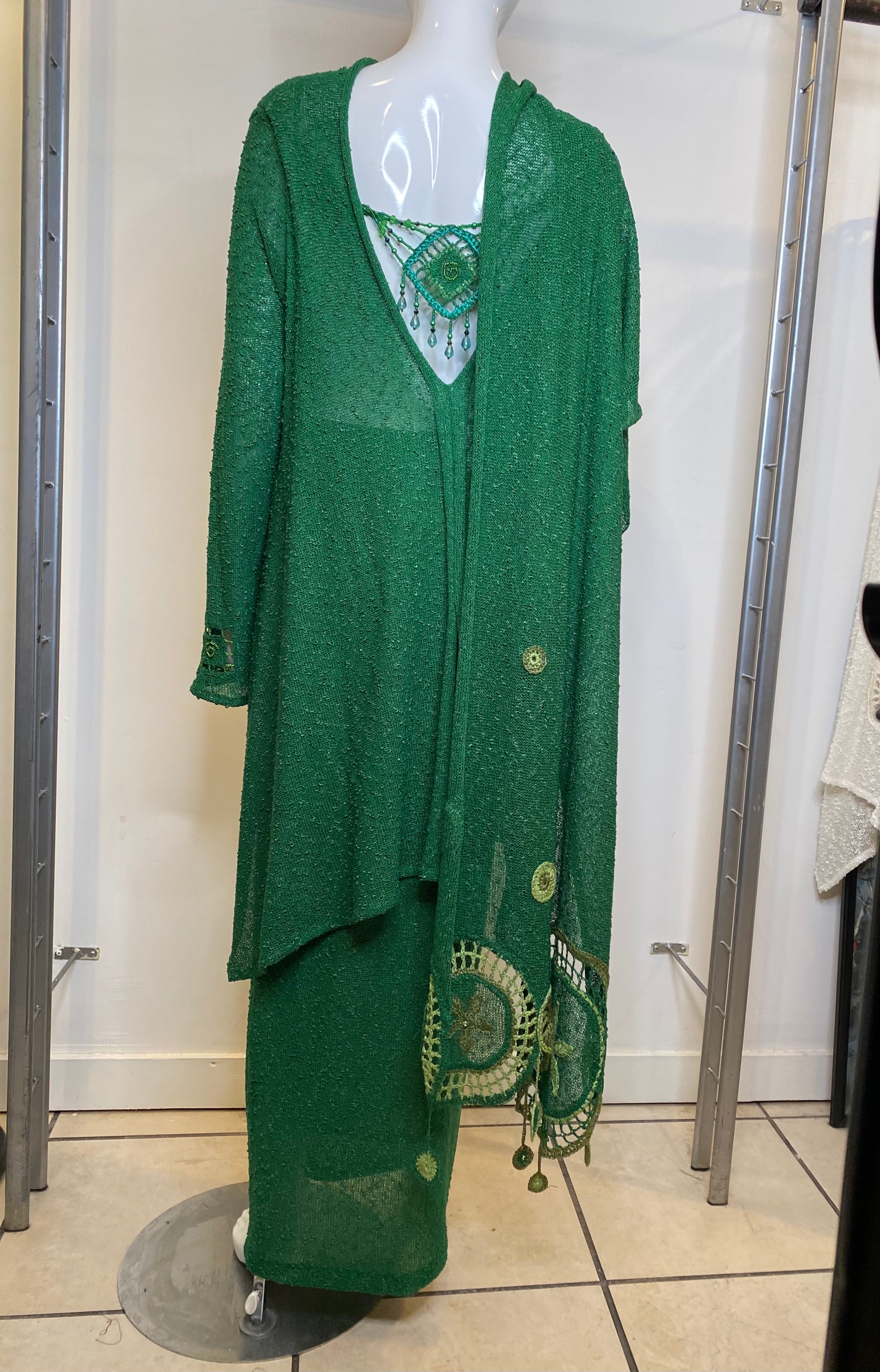 Caroline Mitchell Emerald Green 3 piece